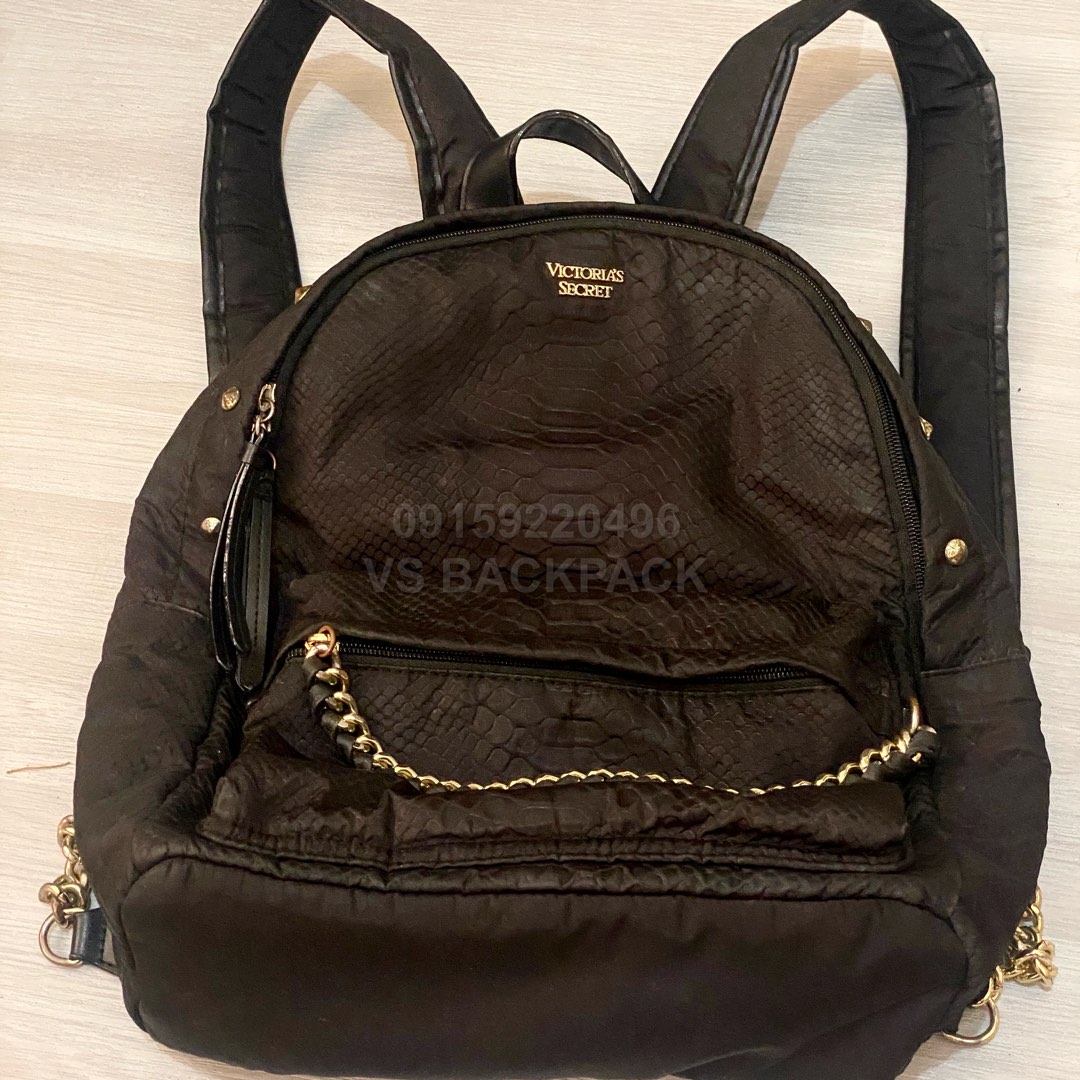 Python Nylon Backpack Victoria's Secret Nylon Python Stud City Backpack, Women's Fashion ...