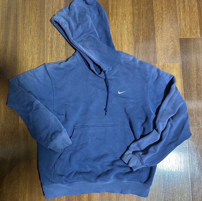 Vintage faded Nike hoodie 2000s, Men's Fashion, Tops & Sets, Hoodies on ...