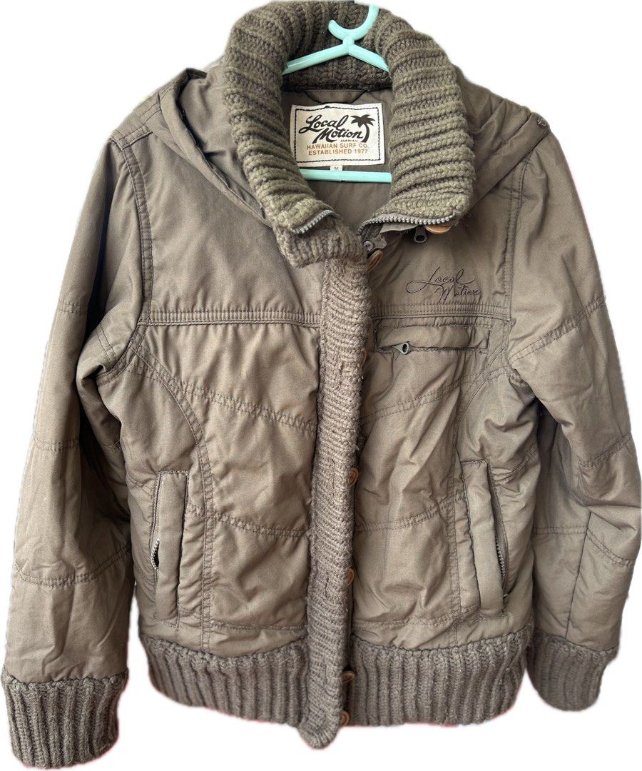 Winter jacket (Category: Coats, Jackets and Outerwear) located in Rizal. Submitted by preownedbylv (Listing ID 1352010613, Image 1). Description: Winter jacket Bought and used in Japan Medium to large size.
