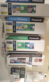 🥶❄️ PANASONIC SPLIT TYPE AIRCON INVERTER AND FLOOR MOUNTED INVERTER 🥶❄️💯 BRANDNEW AND SEALED UNIT WITH RECEIPT AND WARRANTY