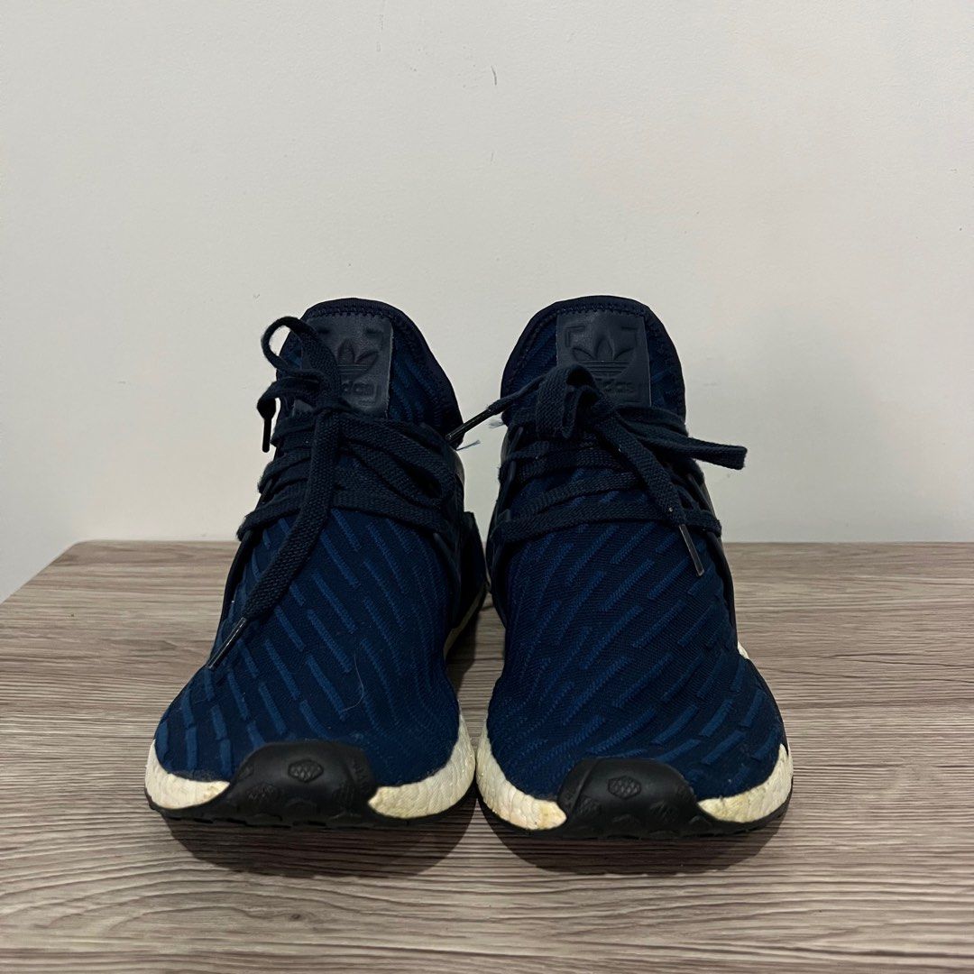 Adidas NMD XR1 Collegiate Navy (Category: Sneakers) located in Taguig. Submitted by nopenotjo (Listing ID 1355660528, Image 2). Description: Size: 10.5 Slightly used No box.