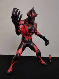 Ultraman Leo Banpresto 2003 - 36cm Sofubi - Très Bon état - Japon