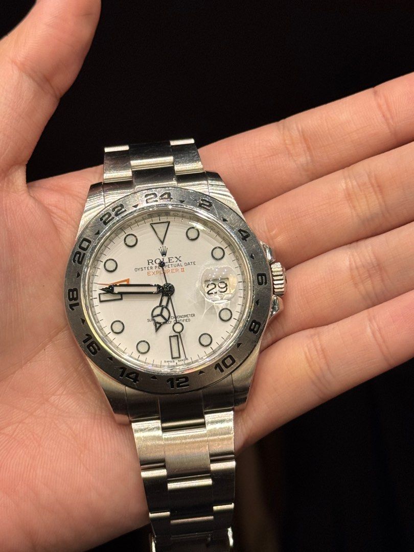 Explorer II Polar (Category: Luxury Watches) located in Makati City. Submitted by 1timepieceglobal (Listing ID 1355746377, Image 1). Description: Mint Condition Watch Only.