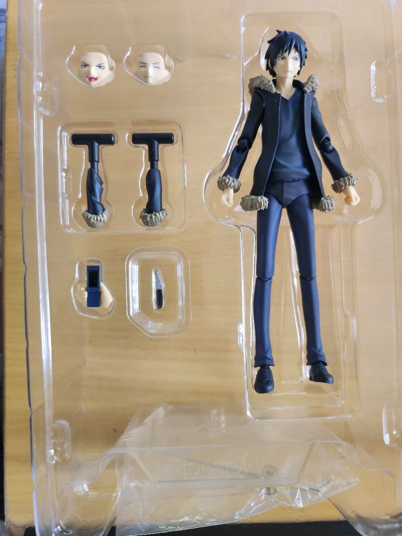 Figma Durarara Izaya Orihara BIB incomplete (Category: Figurines & Statues) located in Leyte. Submitted by bert_sanopsky (Listing ID 1355697087, Image 3). Description: - Back in box - Missing extra Wrist Joint - slightly loose joints - LAST PRICE - Leyte Location MOP: Gcash MOD: LBC COP (sa SF lang).