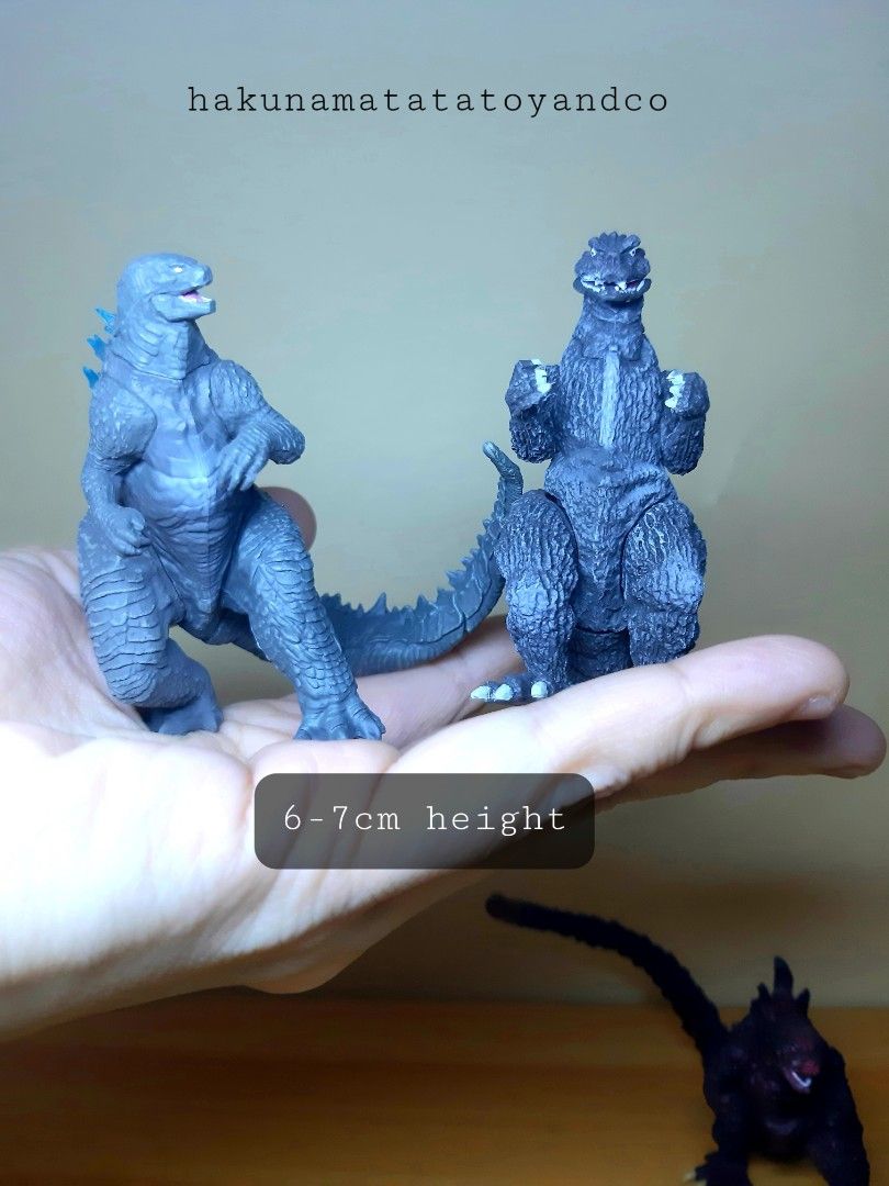 Godzilla Mini Figure Gashapon HG Bandai (Category: Figurines & Statues) located in Cavite. Submitted by hakunamatatatoyandcollectibles (Listing ID 1355785379, Image 3). Description: ❗❗sell per piece❗❗ Godzilla Mini Figure Gashapon HG Bandai no box Japan imported items What you see is what you get (WYSIWYG) As is Authentic items Good condition items ✅Pm for more information or inquiry or if needed to ask for additional photos ✅Please do not hesita