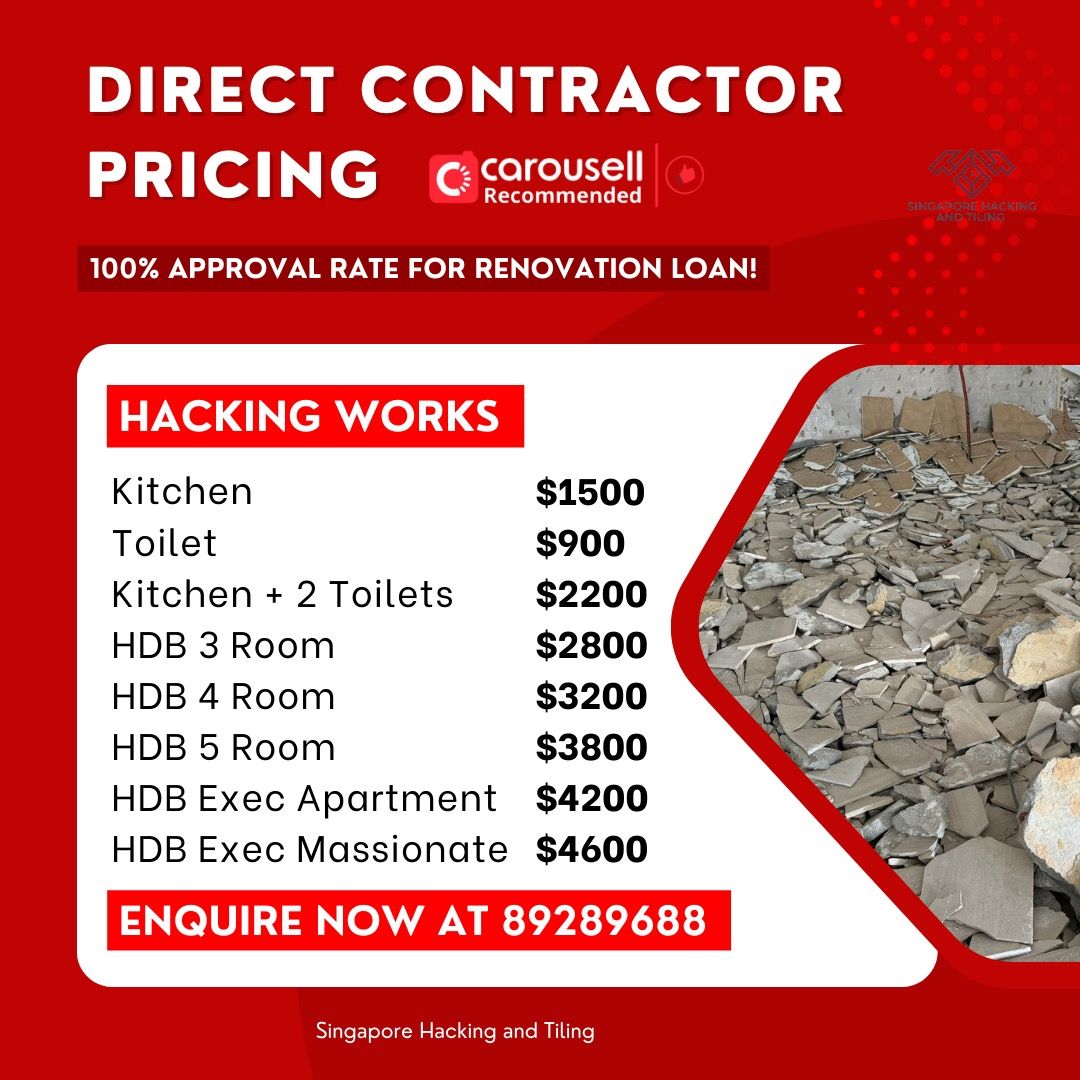 Hacking/Tiling/Direct contractor/Reinstatement works/Home Reinstatement/Commercial Reinstatement/Reinstatement services/Hacking/Demolition/Best pricing/Reinstatement office/Dismantling services62853070585603111