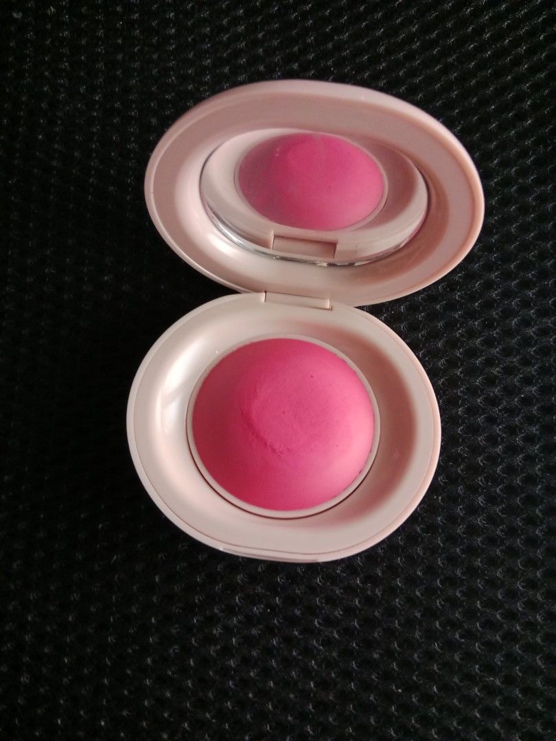 Happy Skin Second Skin Melting Cream Blush (Category: Makeup) located in Bulacan. Submitted by mrnnlyss (Listing ID 1355700718, Image 3). Description: Happy Skin Second Skin Melting Cream Blush in Pamper Pink (swatched) I could bundle with other items in my listings for discounts. PM for inquiries RFS:decluttering Payment first policy no return, no exchange.