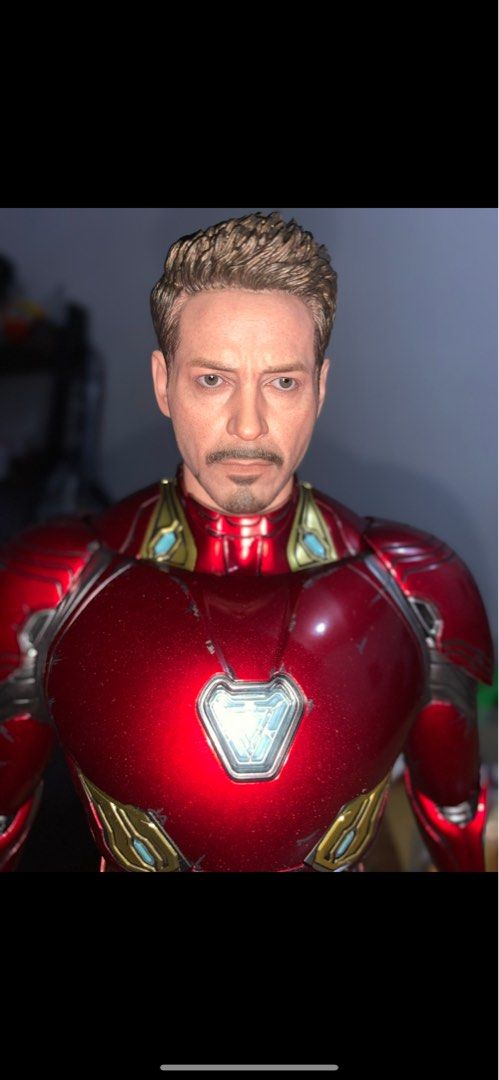 Hot toys Ironman mark 50(BIB) (Category: Figurines & Statues) located in Taguig. Submitted by arcibots (Listing ID 1355690011, Image 2). Description: Mark 50 BIB(negotiable) Complete Issues: pinking of rubber in neck area, paint chip on right leg( see pics posted) MOP: BDO bank transfer, cash Meet up: sm aura taguig.