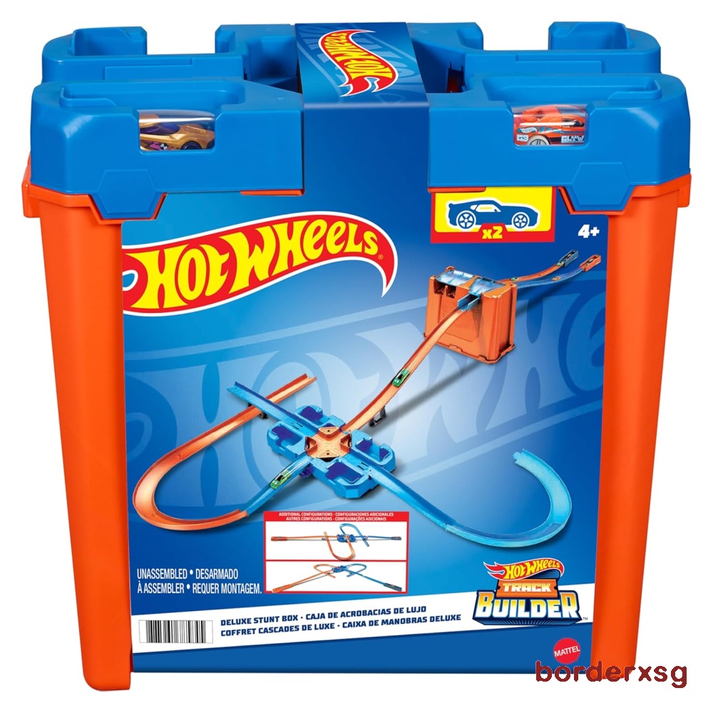 Hot Wheels GGP93 Track Builder Deluxe Stunt Box, Hobbies & Toys, Toys ...