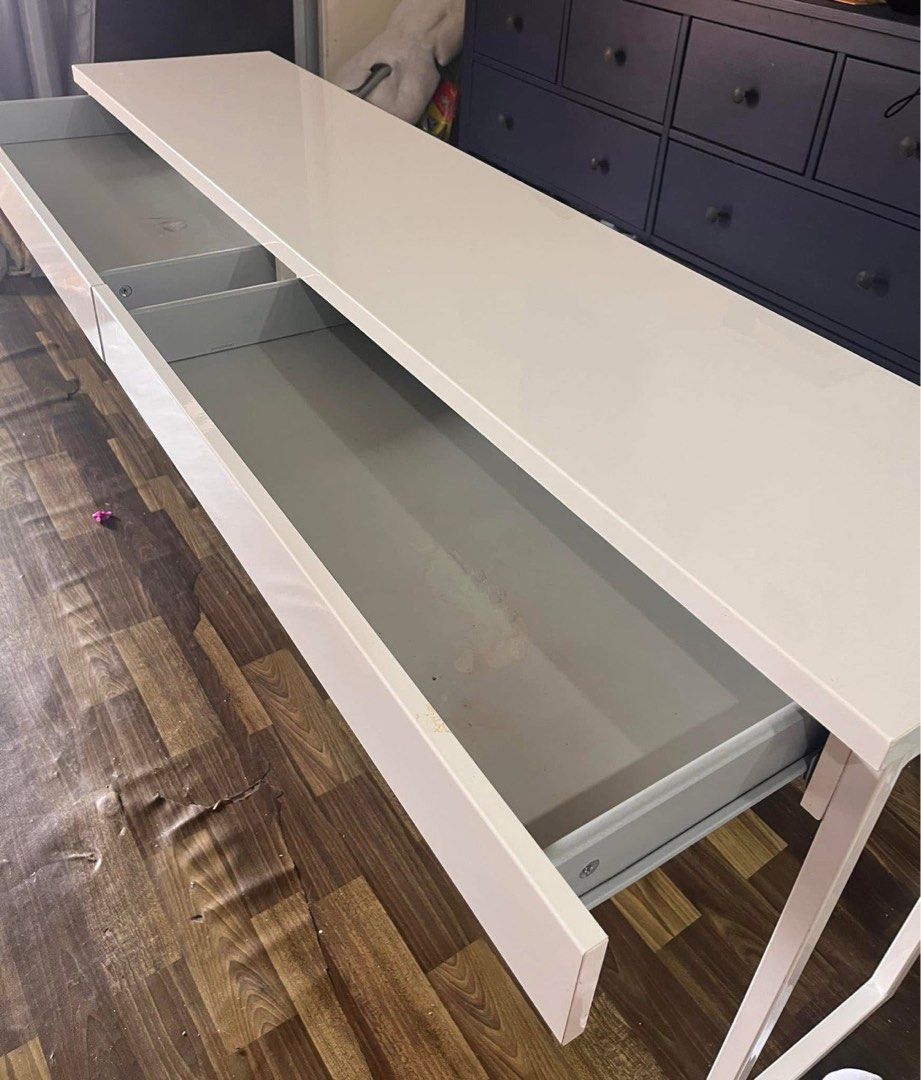 IKEA BESTA BURS LONG DES, Furniture & Home Living, Furniture, Tables ...
