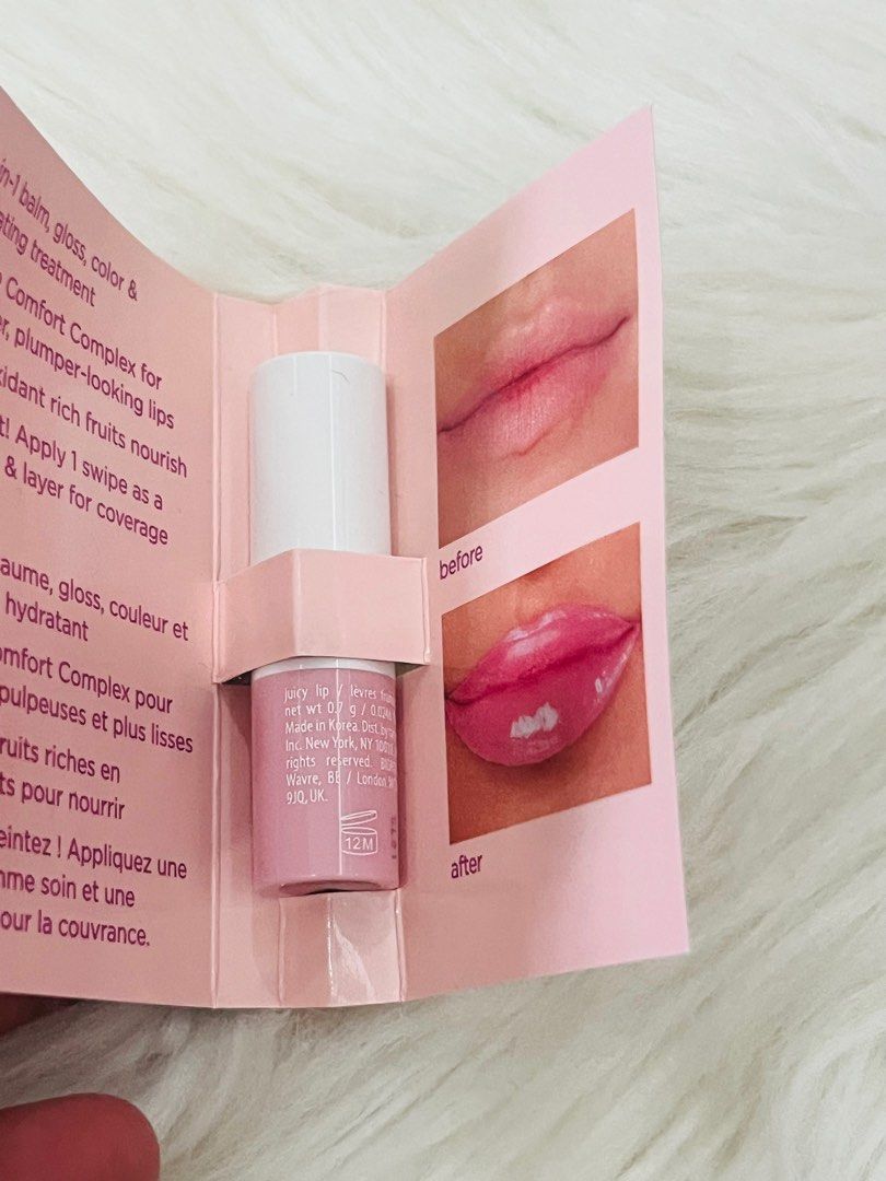 Macy’s lip favorites Set (Category: Makeup) located in San Juan City. Submitted by cashfrancefashioncosmetics_ph (Listing ID 1355681768, Image 3). Description: Macy’s lip favorites Set Including set 10ml Wander lip treatment -OASIS GLOW 1.4ml Lip Comfort Oil- 04 Pitaya 1.2grams clinique almost lipstick -black honey 0.08g LANCOME LIP IDOLE BUTTERGLOW -KEEP IT GLOWY 0.7g TARTE MARACUJA JUICY LIP BALM -ROSE ALL ORIGINAL FROM USA BRAND NEW SOLD SET .