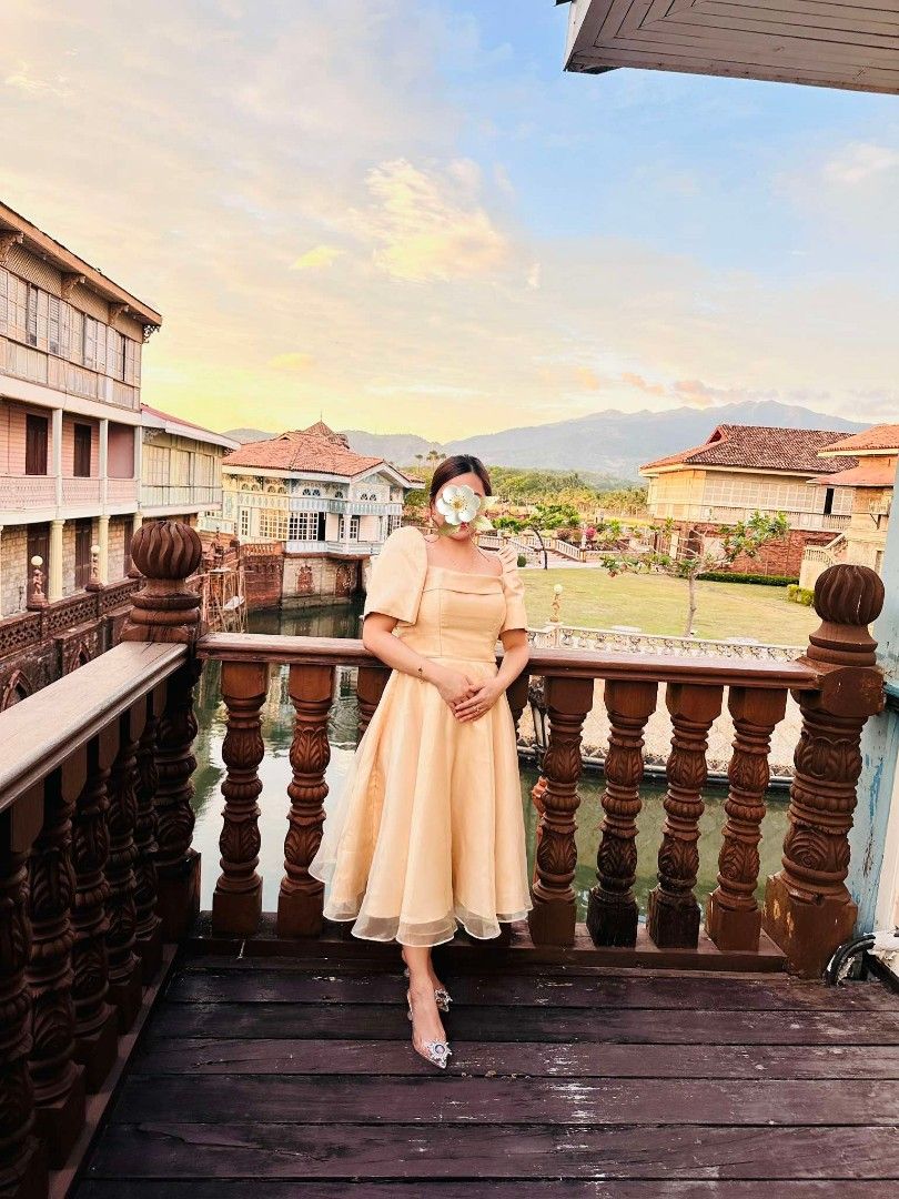graduation dress for teachers DANICA FILIPINIANA DRESS main image 1