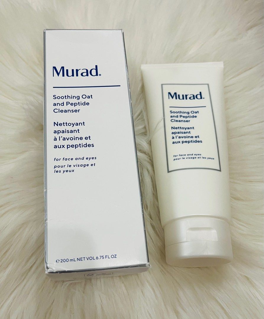 MURAD SOOTHING OAT AND PEPTIDE CLEANSER (Category: Face Care) located in San Juan City. Submitted by cashfrancefashioncosmetics_ph (Listing ID 1355724033, Image 2). Description: MURAD SOOTHING OAT AND PEPTIDE CLEANSER 200ml Brand new Original From USA.