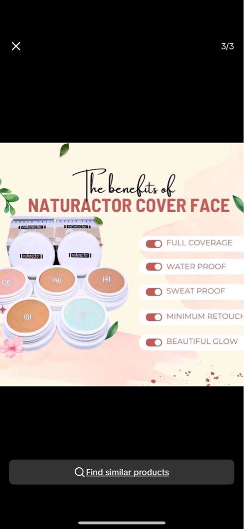 Naturactor concealer (Category: Makeup) located in Manila. Submitted by patgutierrez (Listing ID 1355738751, Image 3). Description: Shade 141 RFS: too light Bnew with box No LP. NO LP. NO LP. SF via lalamove and grab Manila area only .