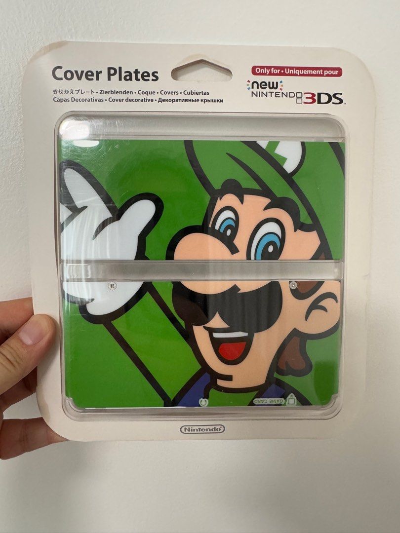 Nintendo New 3DS Cover Plate Luigi (Category: Nintendo) located in Quezon City. Submitted by hanschoa (Listing ID 1355670083, Image 1). Description: Brand New Sealed.