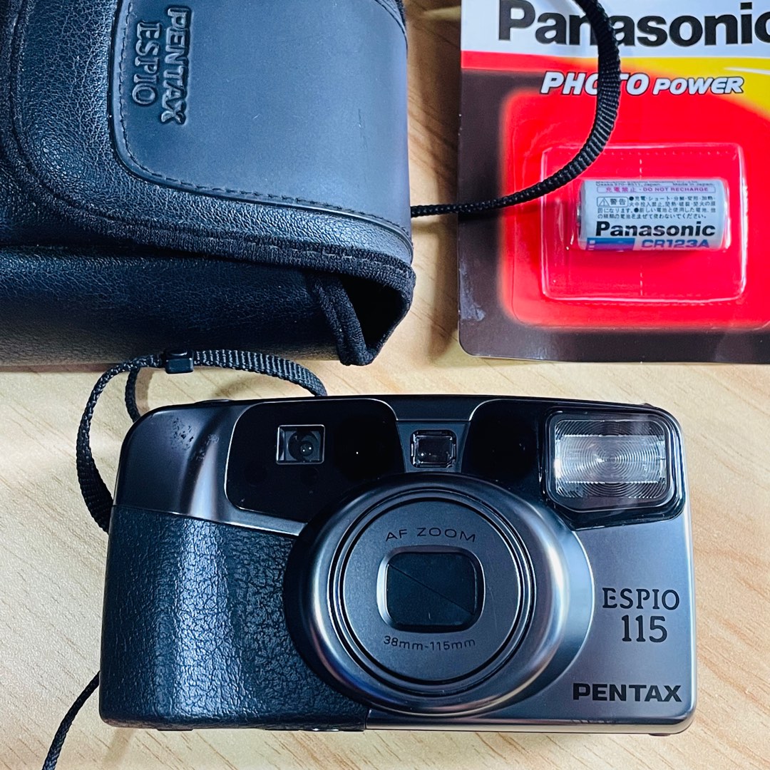 Pentax Espio 115 Film Camera, Photography, Cameras on Carousell