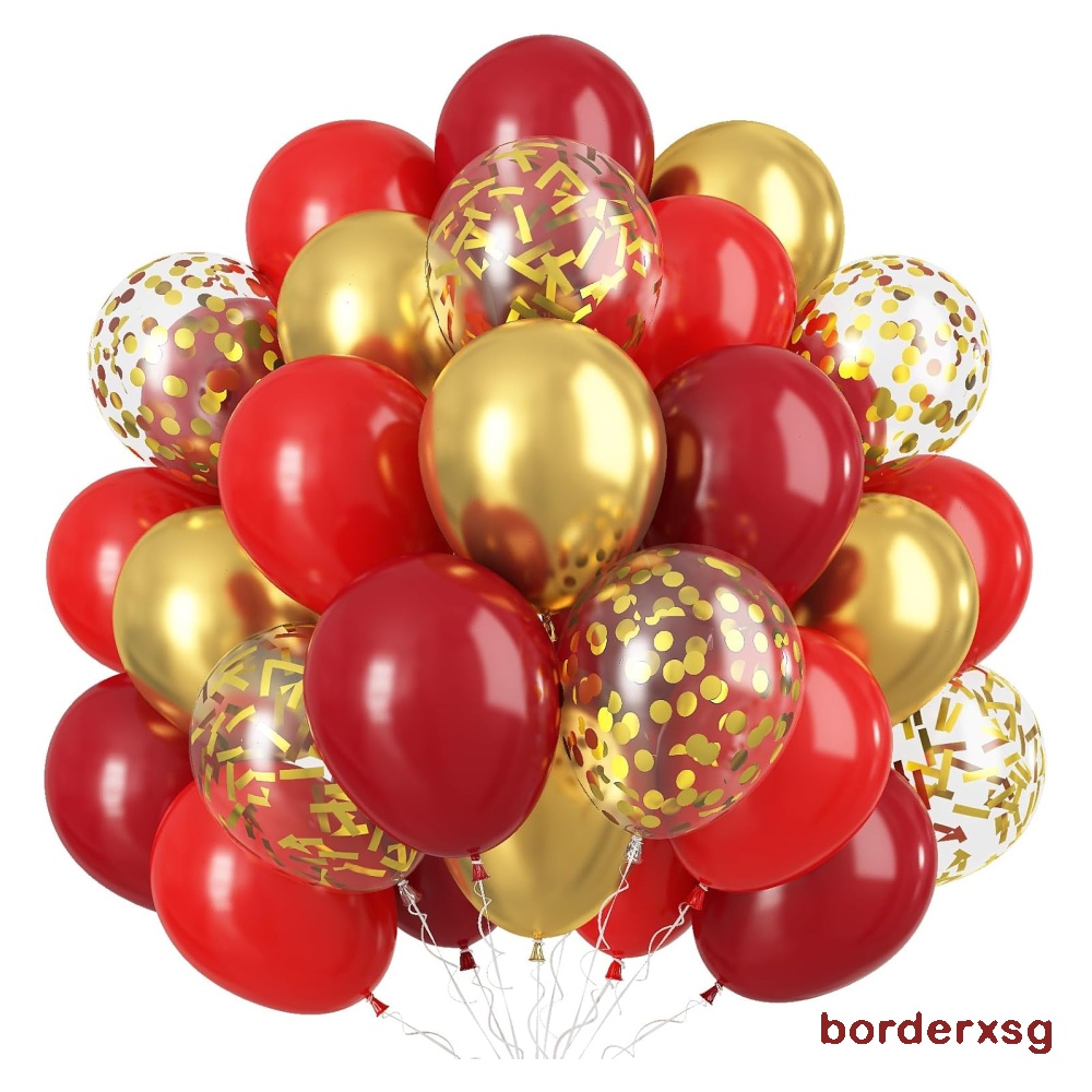 Red And Gold Balloonsnull