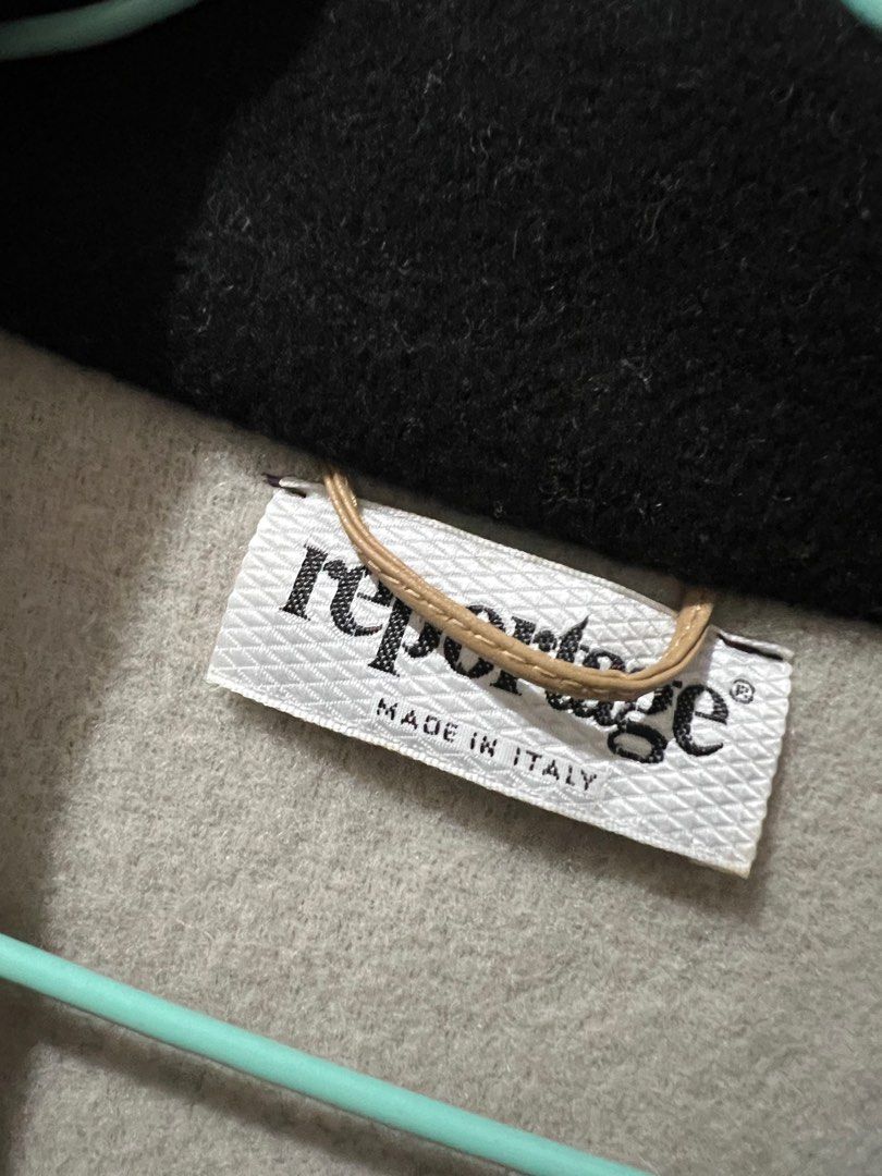 REPORTAGE VINTAGE WOOL JACKET (Category: Coats, Jackets and Outerwear) located in Baguio. Submitted by blackcode1215 (Listing ID 1355795435, Image 2). Description: (All items are slightly used but in good condition) REPORTAGE VINTAGE WOOL JACKET Size: Large Color: Black Dime: L- 30” W- 21” Price: 450 +sf Location: Baguio City Dropping Area: 2007 2nd floor Maharlika Bldg. For shipping: J&T (nationwide) Mode of payment: Gcash (mine now, pay now) Dm