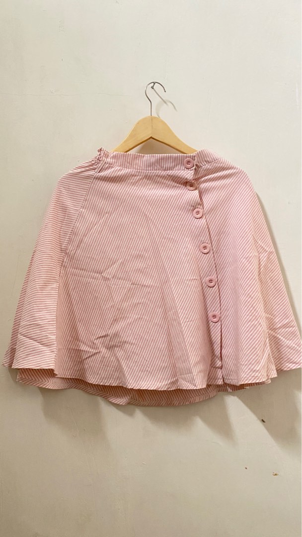 Rok mini pink pastel, Fesyen Wanita, Pakaian Wanita, Gaun & Rok di ...