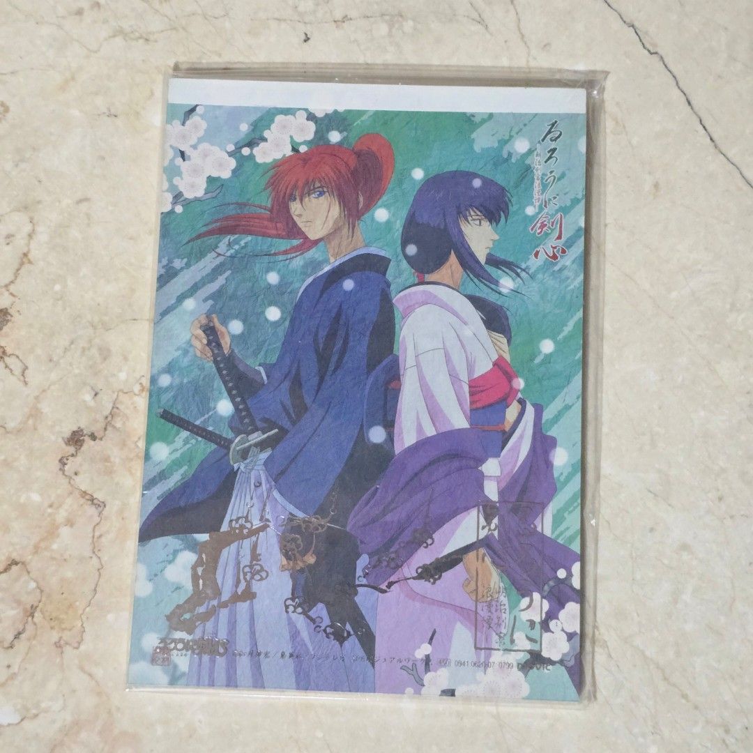 Rurouni Kenshin Vintage Notepad (Category: Stationery & School Supplies) located in Quezon City. Submitted by magzee (Listing ID 1355677118, Image 1). Description: Rurouni Kenshin Vintage Notepad Kenshin and Tomoe 🏷200.00.