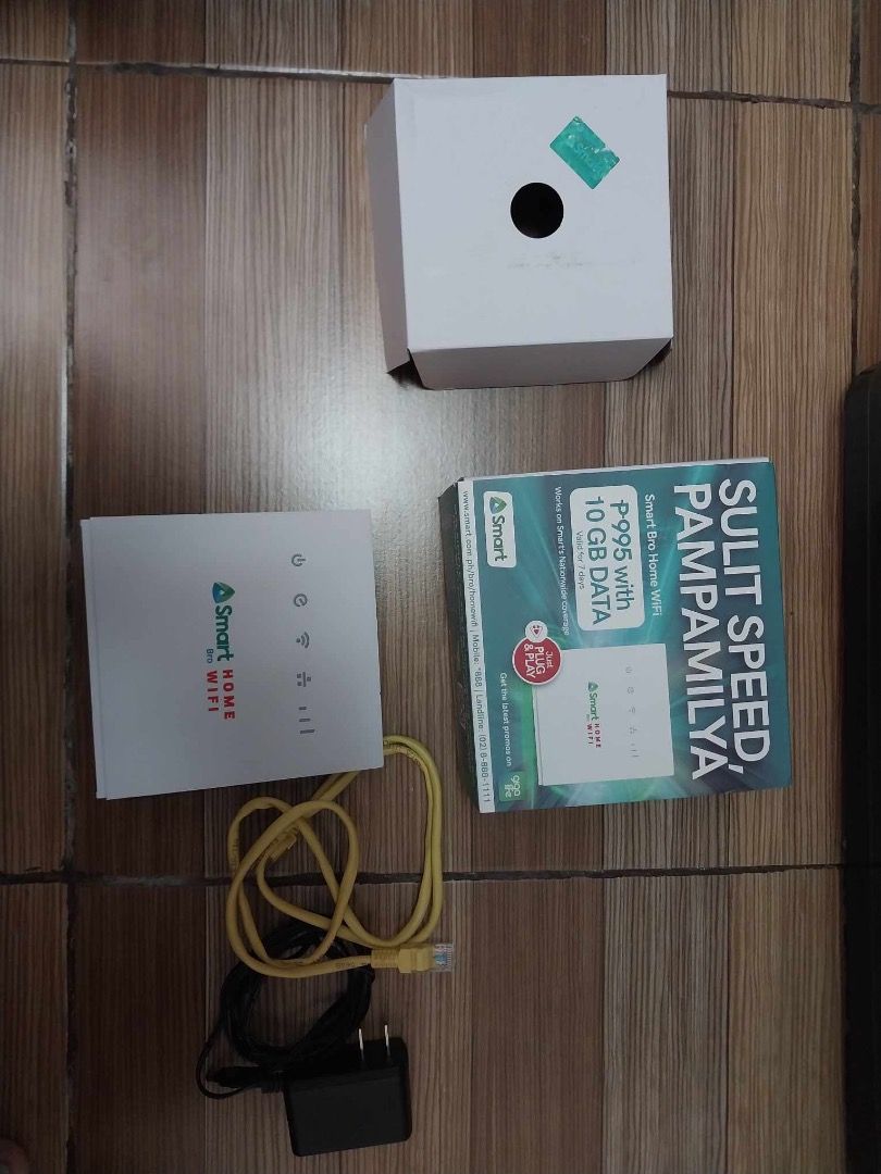 Smart Home Wifi (Category: Networking) located in Caloocan City. Submitted by carylgc_ (Listing ID 1355827611, Image 1). Description: No issue. Slightly used. No SIM card is included..