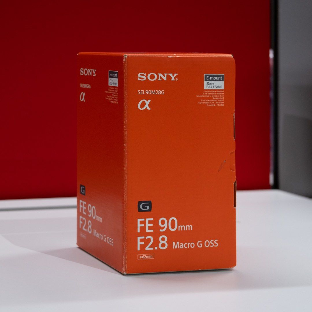 索尼 FE 90mm F2.8 微距 G OSS - 全画幅镜头62863071444739113