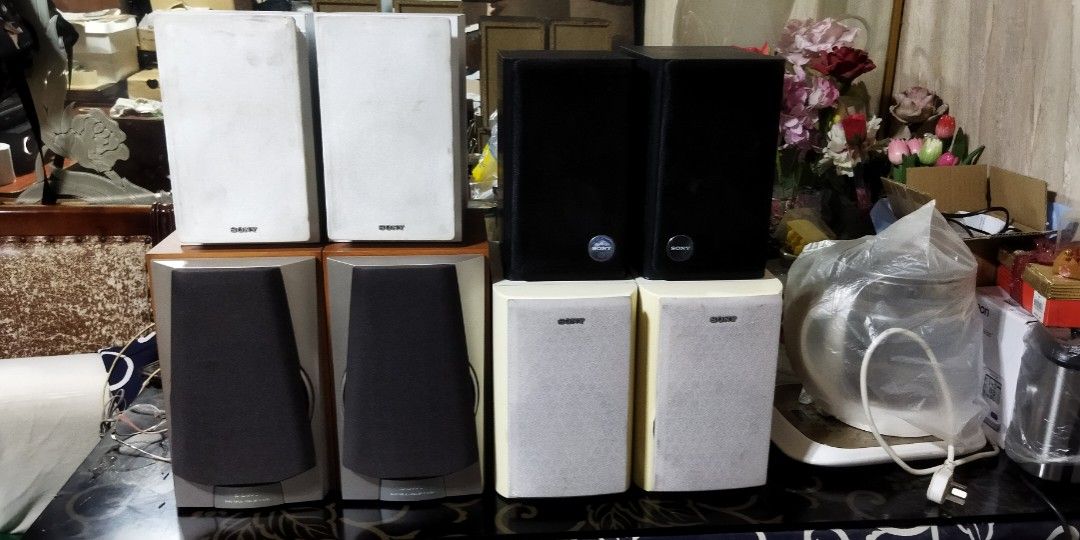 Sony Speakers (Category: Soundbars, Speakers & Amplifiers) located in Pasay City. Submitted by marineljapansurplus (Listing ID 1355661741, Image 2). Description: Sony Speakers PM for more details & sample vid All in good working condition Note: Speakers only not Including the player. 1. ₱1,000. SOLD. SOLD 2. ₱1,600. SOLD. SOLD 3. ₱2,100 4. ₱1,300. SOLD. SOLD Location : Cabrera Pasay City, Brgy 139.