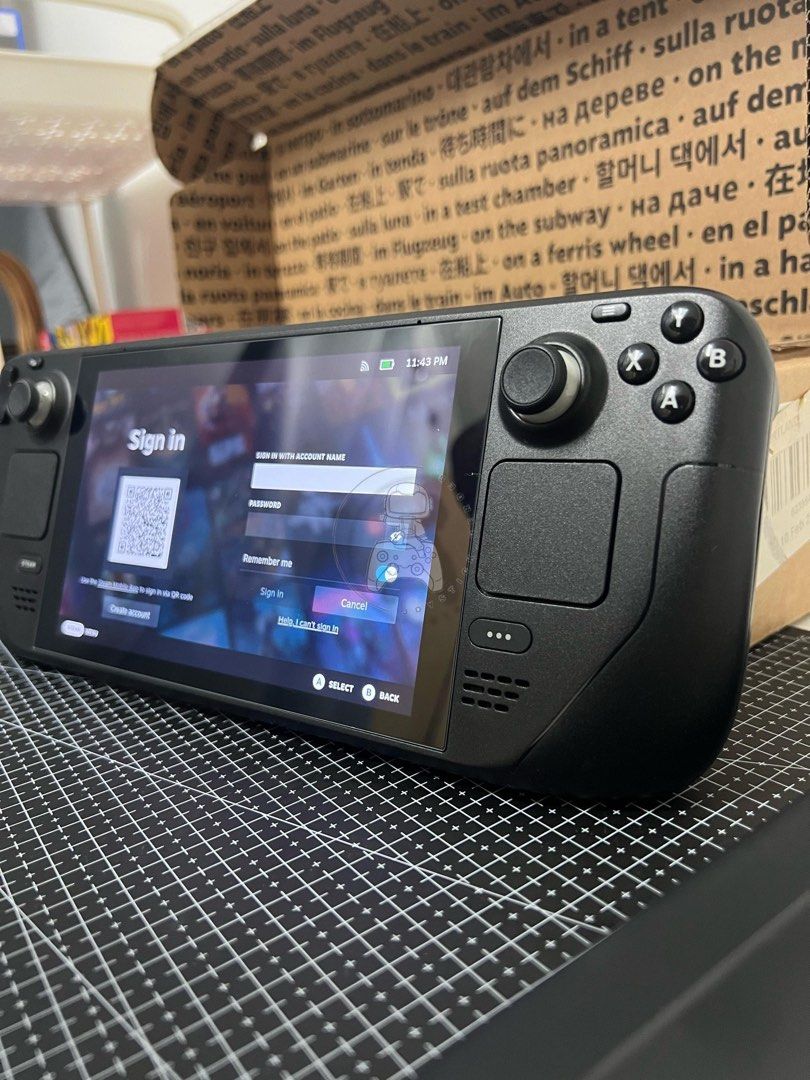 SteamDeck LCD 1TB換装済み+256GBmicroSD