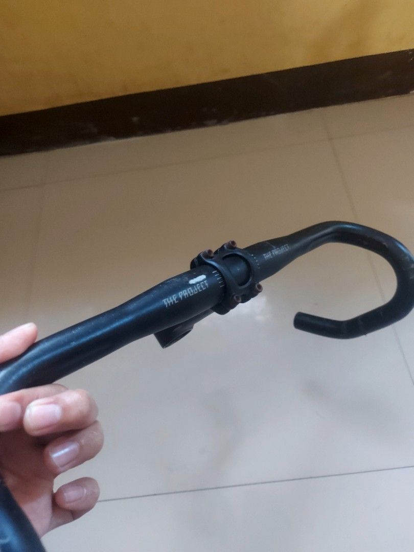 THE PROJECT STEM AT DROP BAR (Category: Bicycles) located in Manila. Submitted by heroarlegu30205 (Listing ID 1355660397, Image 2). Description: Yung drop bar size 36, stem is 31.8.