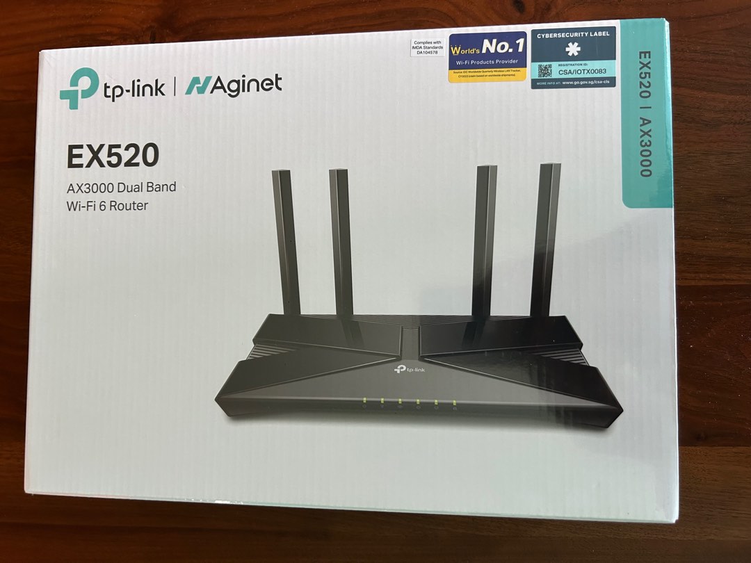 TP-Link Wifi Router EX520, Computers & Tech, Parts & Accessories ...