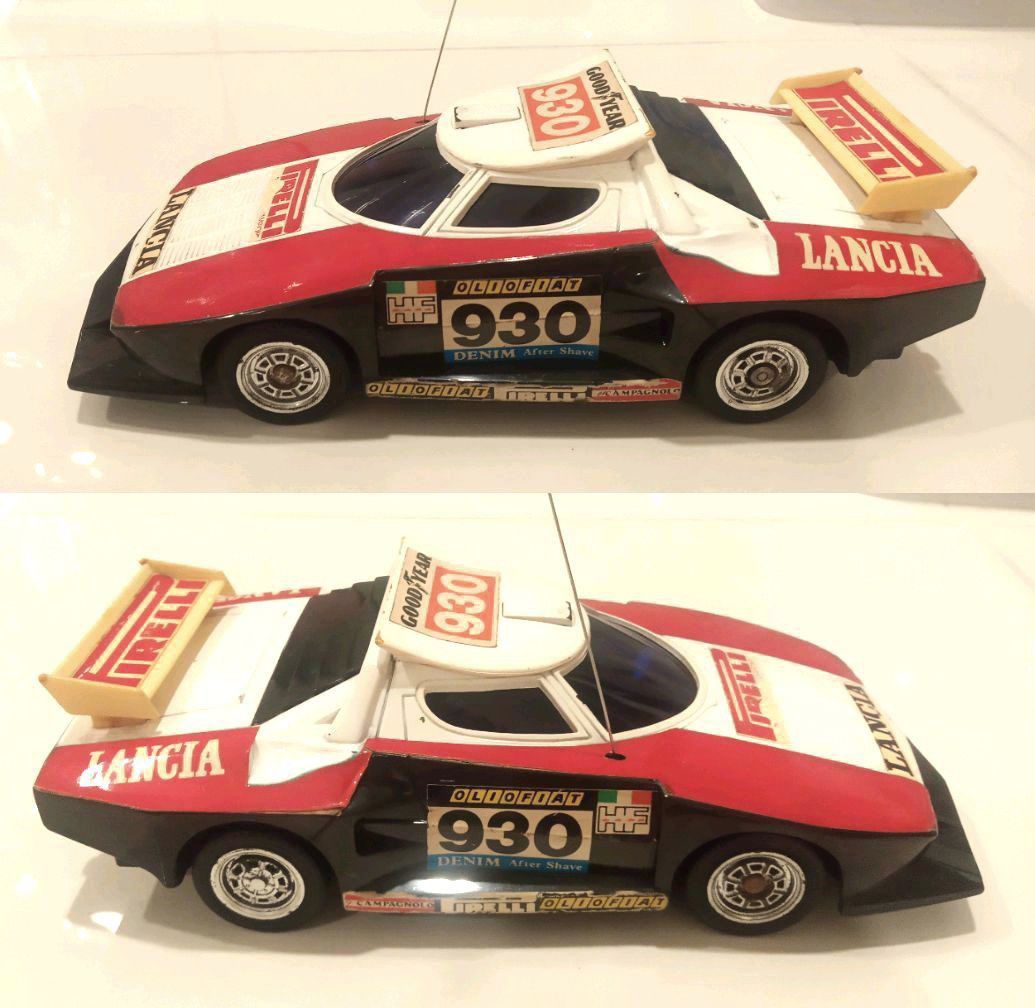 1/18 Vintage RADCON LANCIA STRATOS RALLY RC Made In HONG KONG 1989 ...