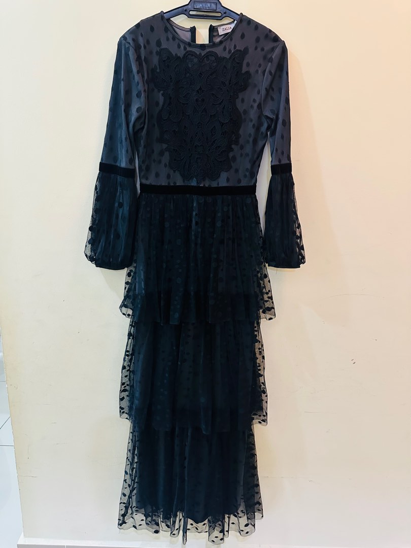 Zalia | One-Shoulder Midi Dress