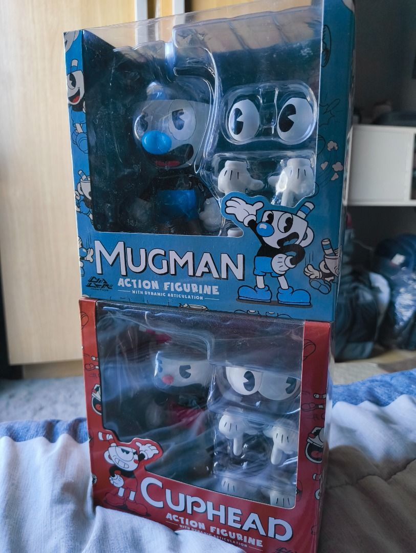 1000 toys Cuphead and Mugman (Category: Character Goods) located in Makati City. Submitted by redribbonarmy (Listing ID 1336768239, Image 2). Description: BiB Complete No issues Cupman - rare .