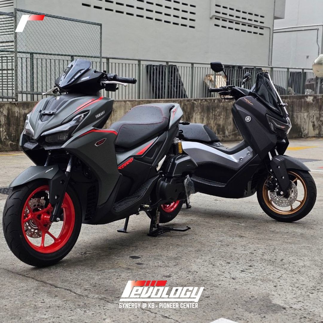 2025 NEW LAUNCH - FEEL THE TURBO SENSATION YAMAHA AEROX155 TURBO ...