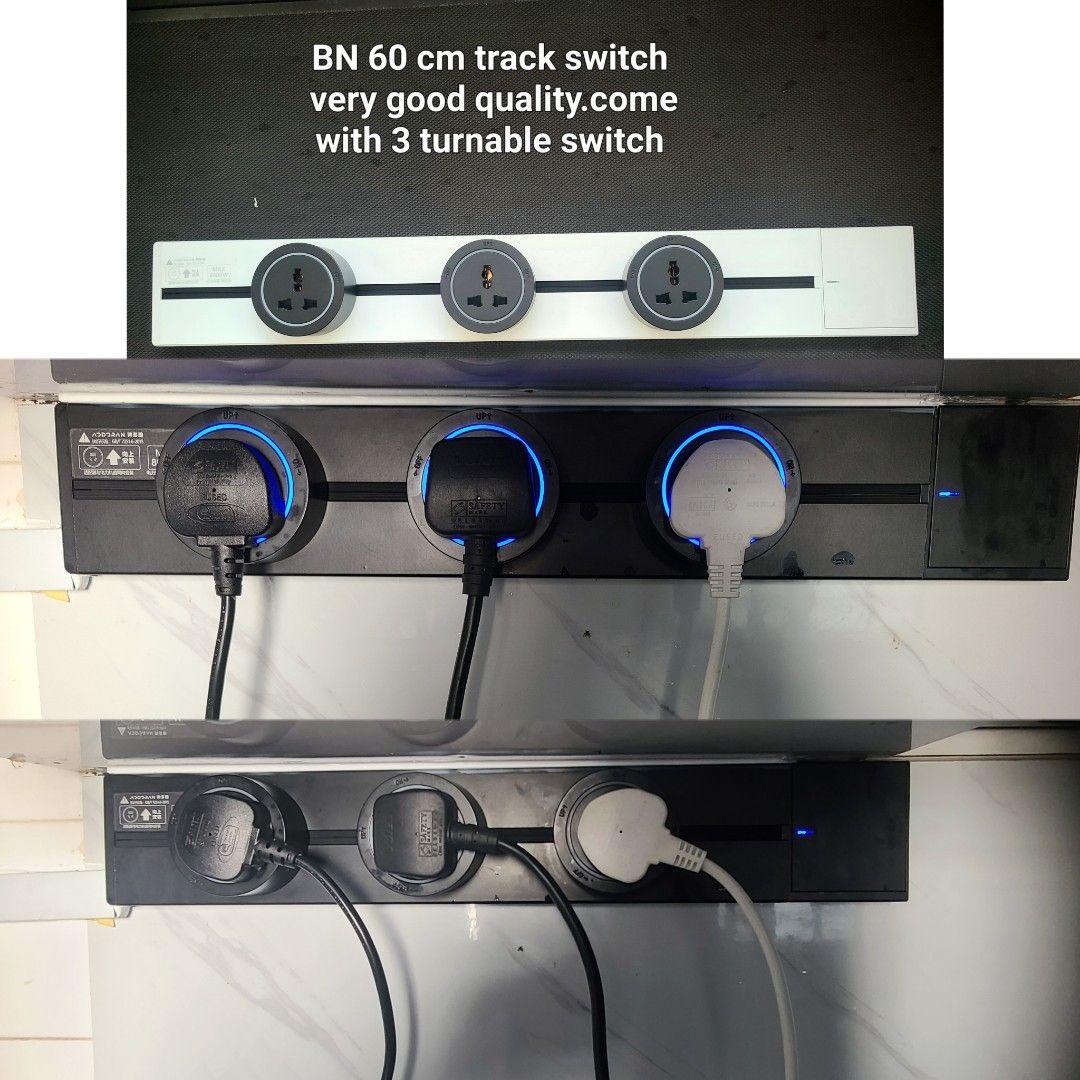Track Switch Controller 60cm track switch with 3 turnable adapter, TV & Home Appliances ...