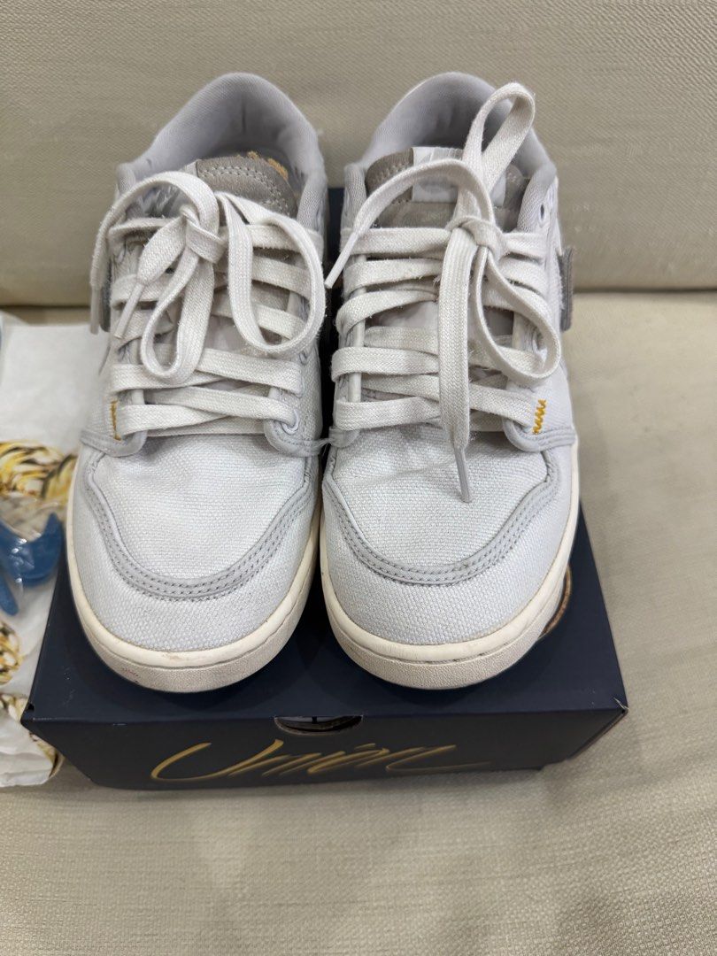 AJKO 1 LOW SP JORDAN 1 LOW (Category: Sneakers) located in Muntinlupa City. Submitted by king_declutter (Listing ID 1357519006, Image 1). Description: FOR SALE: AUTHENTIC AJKO 1 LOW SP CONDITION: 8:5/10 or better SIZE: 6.5US MEN's COLOR: WHITE/NEUTRAL GREY-SAIL RFS: DECLUTTERING RFS: DECLUTTERING/OUTGROWN BY MY SON PRICE: 3.5k.