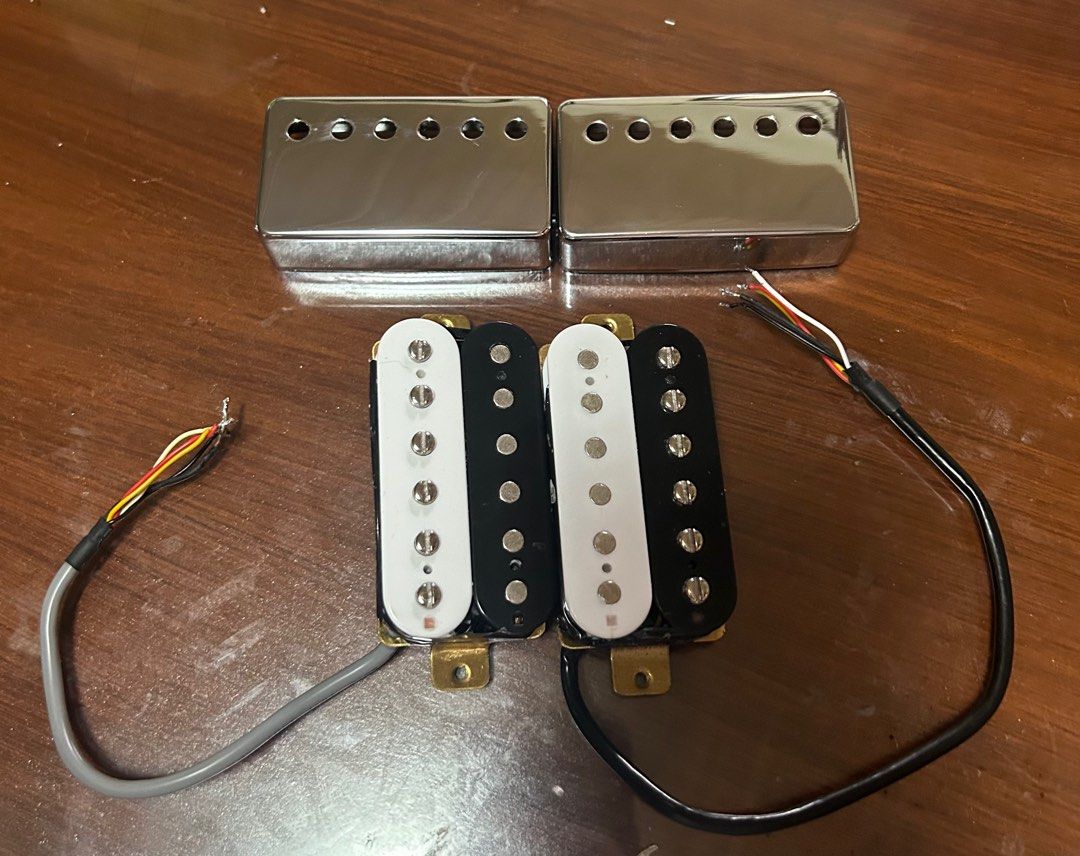 Alnico V Humbuckers (Category: Musical Instruments) located in San Fernando. Submitted by zeririor (Listing ID 1357565024, Image 1). Description: galing po sa Fermata SC-24 no issue meetup: sm grand central/sm pampanga.