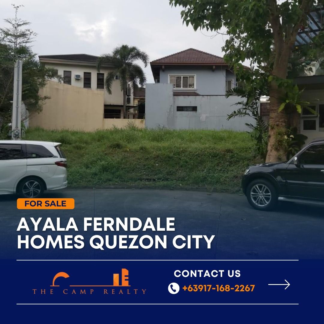 Ayala Ferndale Homes Quezon City (Category: Lot) located in Taguig. Submitted by thecamprealty (Listing ID 1357498575, Image 1). Description: FERNDALE HOMES Lot for sale Lot Area 286sqm Selling Price 100k/sqm Property Code: TCR-VA-028.