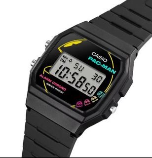 CASIO Digital watch Vintage F-91W series X PAC-MAN F-91WPC-1A64202678367233110