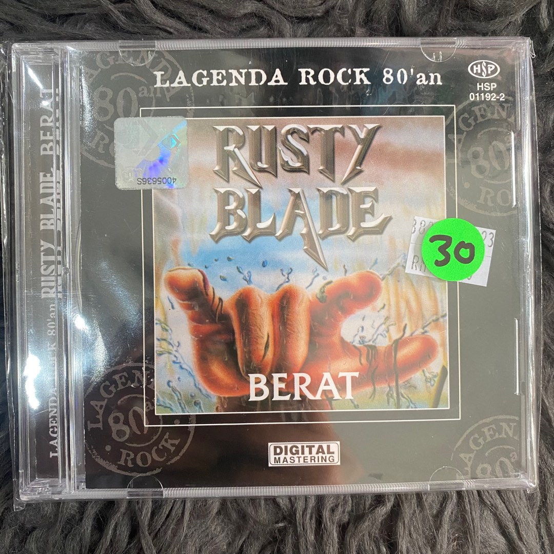 CD RUSTY BLADE LAGENDA ROCK 80 an BERAT, Hobbies & Toys, Music & Media ...