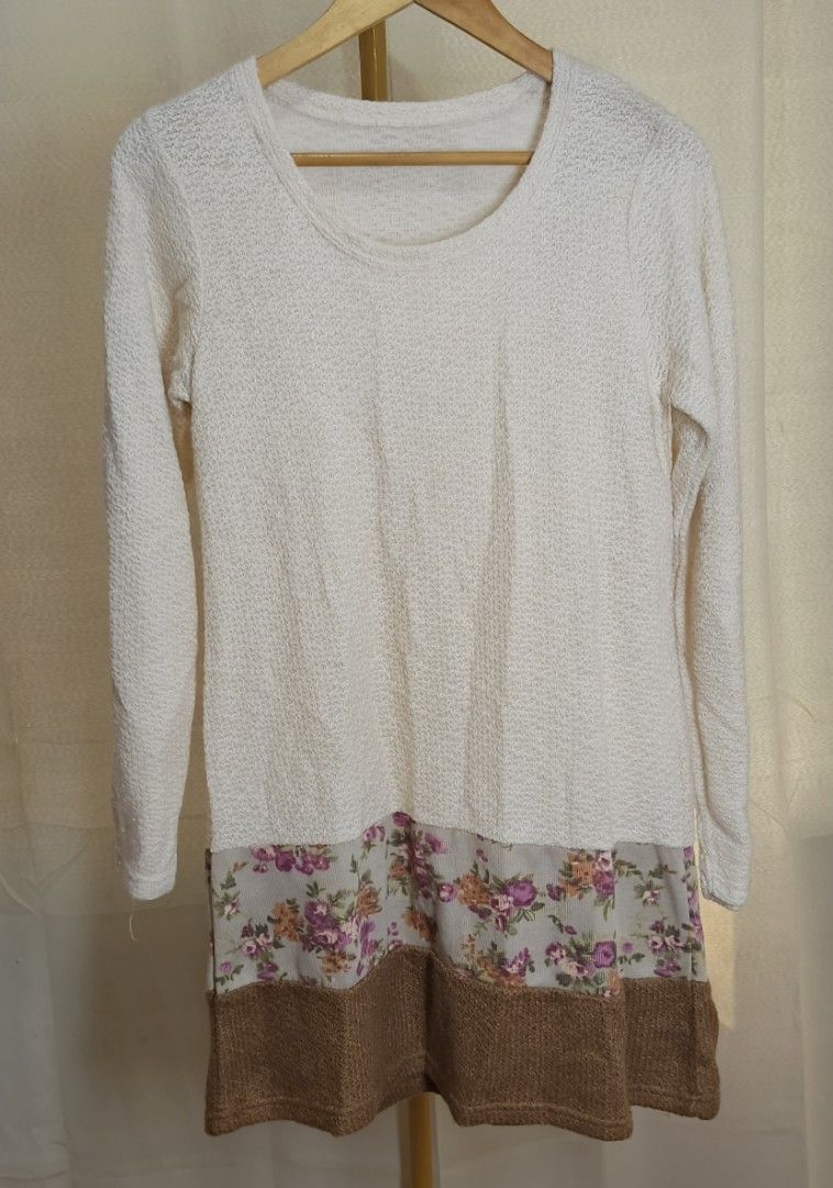 Cream Color Longsleeves Round Neck Top (Category: Longsleeves) located in Manila. Submitted by thrifterstyle (Listing ID 1357440139, Image 2). Description: This is thrifted Very Good Condition Width:16 Inches Length:32 Inches Fits: Upto Semi Large Brand:None Code: LAST PRICE POSTED/2 DAYS RESERVATION SURE BUYER ONLY PLEASE _____________________ Thrifted|Good Condition|Shipping Only _____________________ PLS CHECK PHOTOS FOR ANY FLAWS ____________