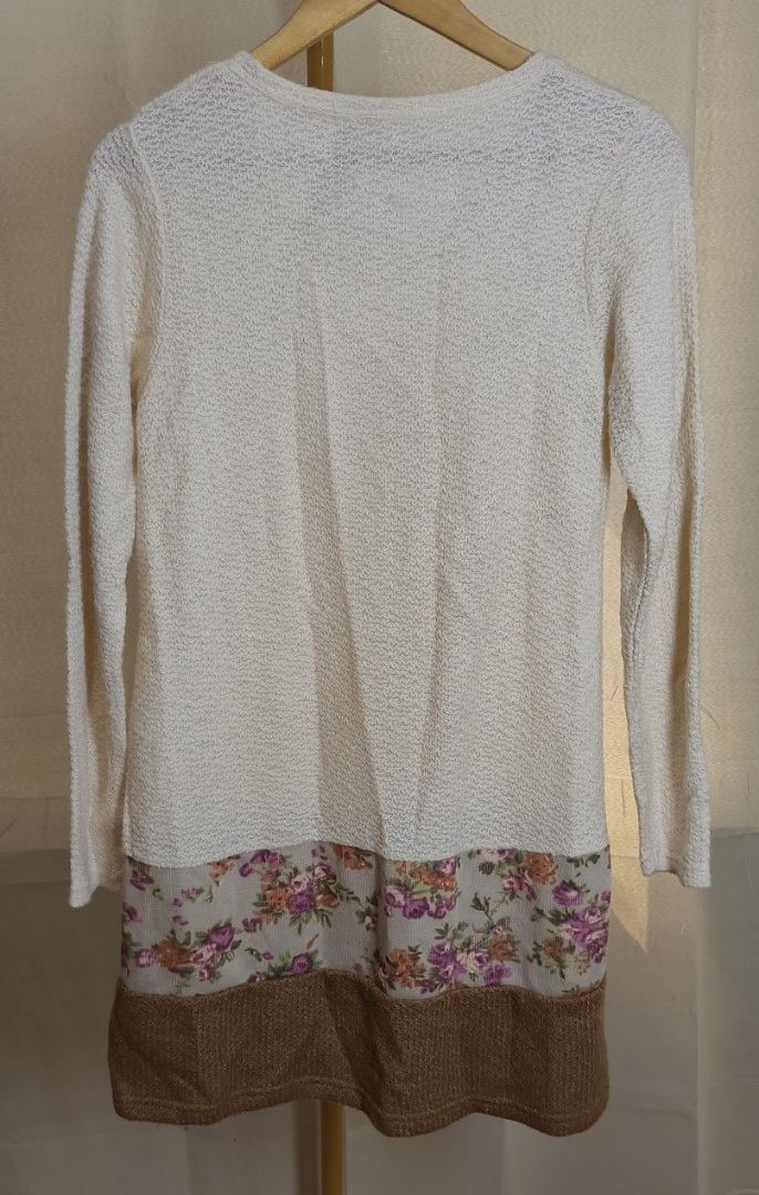 Cream Color Longsleeves Round Neck Top (Category: Longsleeves) located in Manila. Submitted by thrifterstyle (Listing ID 1357440139, Image 3). Description: This is thrifted Very Good Condition Width:16 Inches Length:32 Inches Fits: Upto Semi Large Brand:None Code: LAST PRICE POSTED/2 DAYS RESERVATION SURE BUYER ONLY PLEASE _____________________ Thrifted|Good Condition|Shipping Only _____________________ PLS CHECK PHOTOS FOR ANY FLAWS ____________