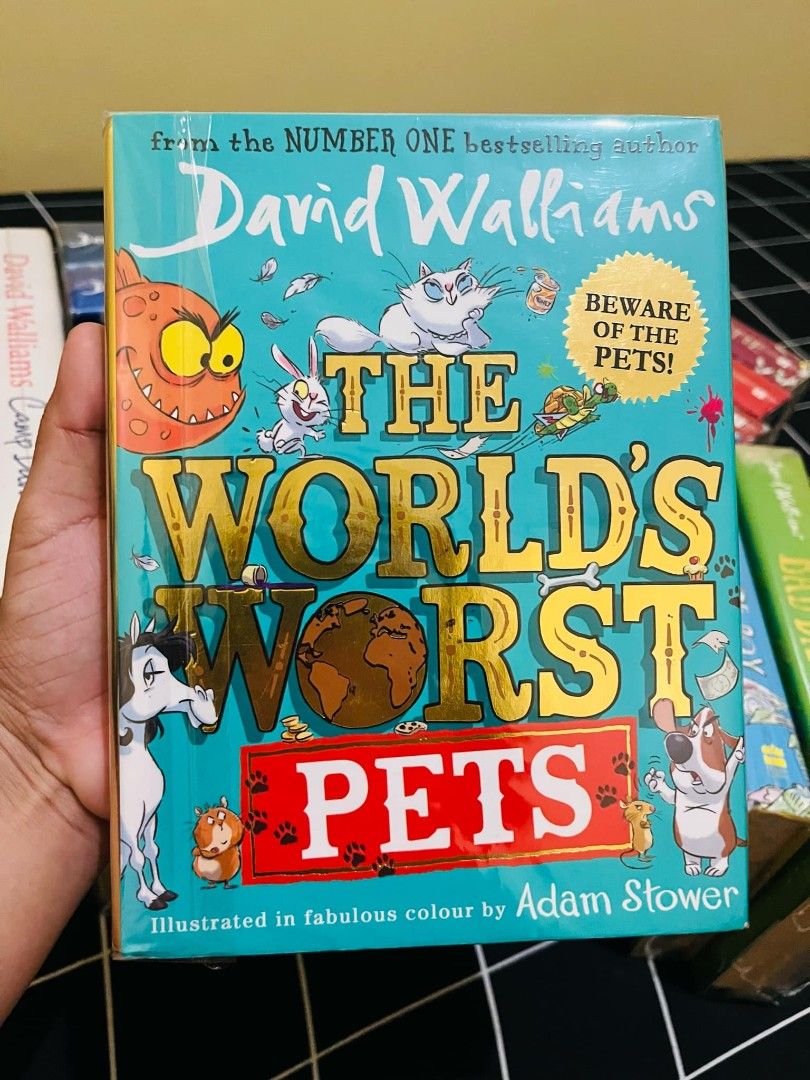 DAVID WALLIAMS - SPACEBOY, GANGSTA GRANNY STRIKES AGAIN, WORLD WORST ...