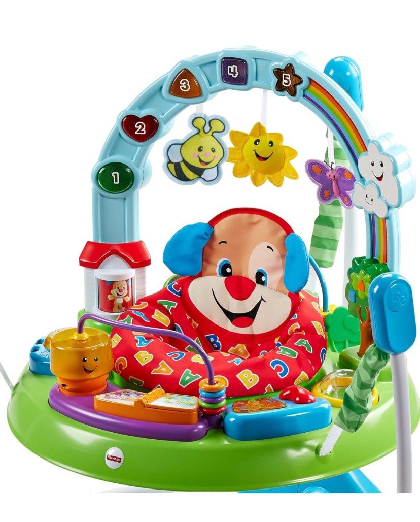 Fisher Price Laugh and learn Jumperoo (Category: Infant Playtime) located in Manila. Submitted by avalanchesonlineshopmainacount (Listing ID 1357528562, Image 2). Description: Mall demo pullout items means ginamit pang demo.