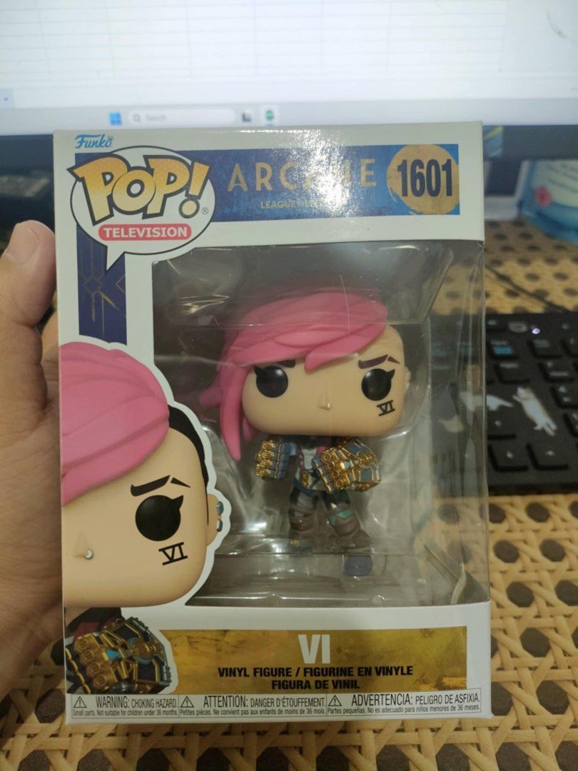 Funko Pop Arcane Vi (Category: Designer & Blind Box Toys) located in Antipolo. Submitted by zidrexandag (Listing ID 1357559448, Image 1). Description: Brand new Arcane Vi RFS: Extra item Antipolo area or nearby areas, prefer meetup to test ung drone .
