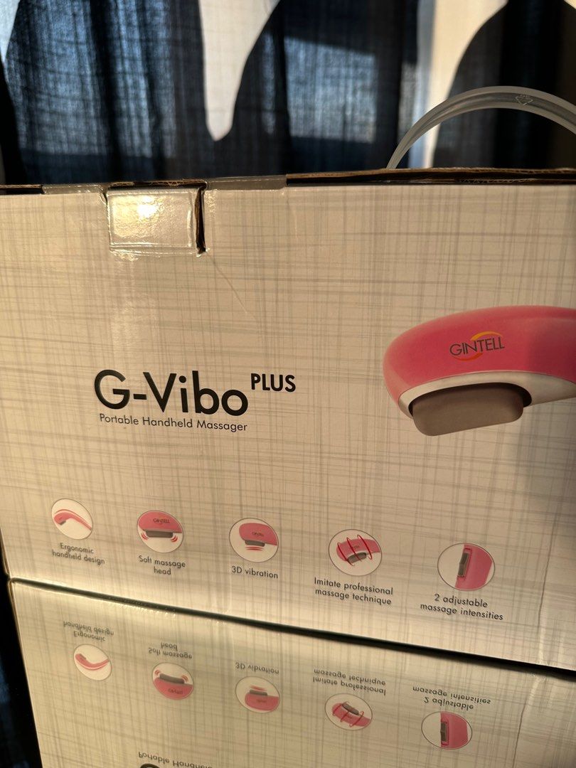 Gintell G-Vibo Massager (Category: Body Care) located in Bayan Lepas. Submitted by httpdons (Listing ID 1357590903, Image 2). Description: ✅ Still in good condition 9.7/10 ✅ Excluding shipping ✅ Selling to declutter.