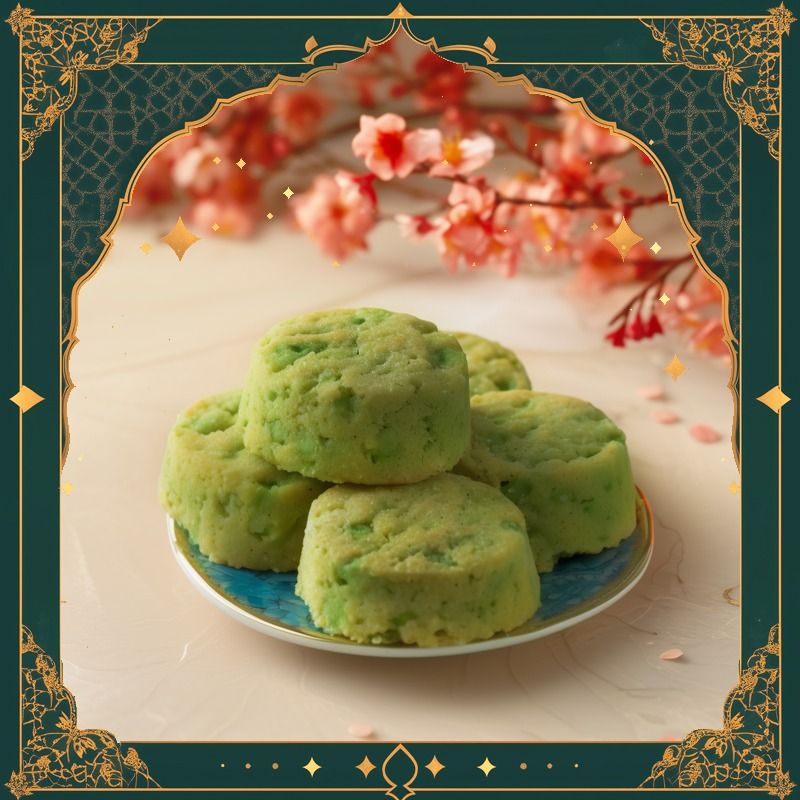 Hari Raya Cookies Goodies Hamper ~ Ramadan ~ Kuih Raya ~ Emerald Green ...