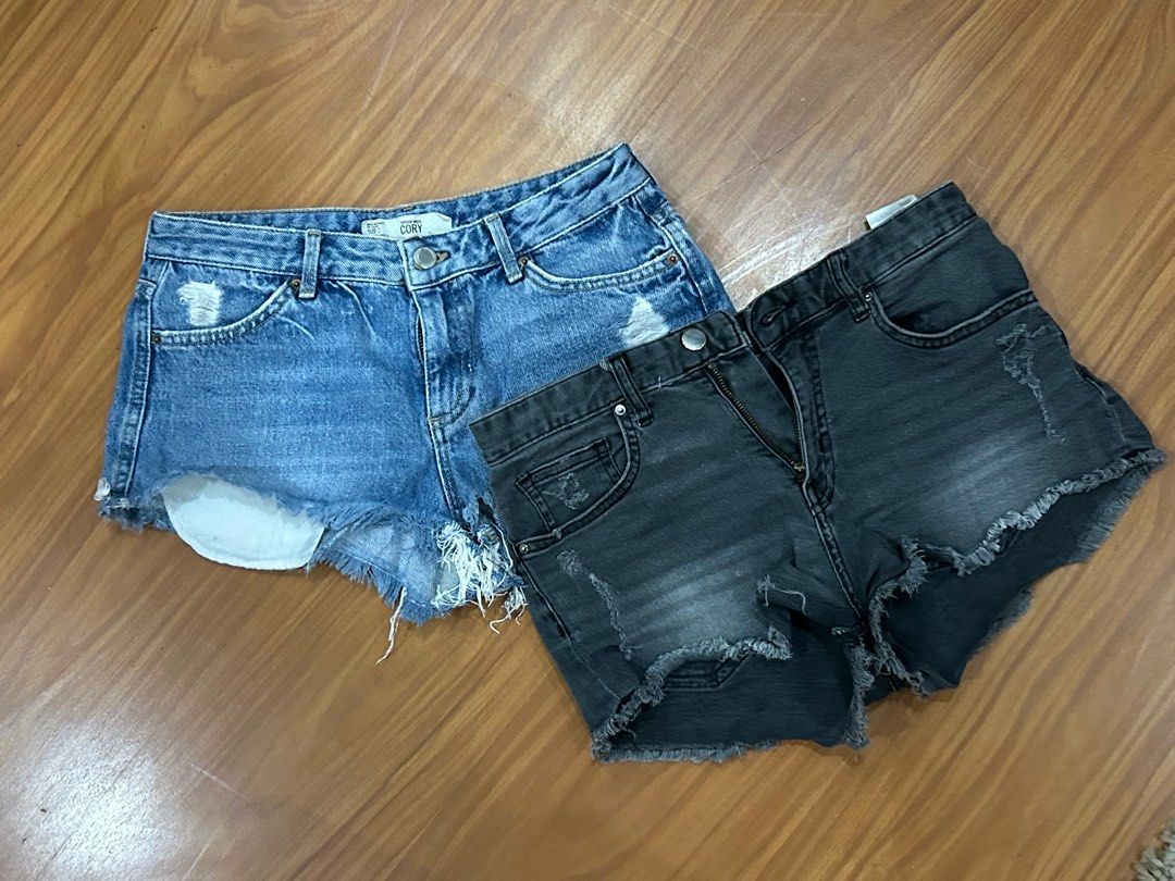 H&M, Topshop, Mango short shorts (Category: Shorts) located in Paranaque City. Submitted by madenise_declutter (Listing ID 1357485056, Image 1). Description: php 200 each! more pics and styles avail just dm me 🫶🏼 fits s-m 💕 perfect for summerrr.