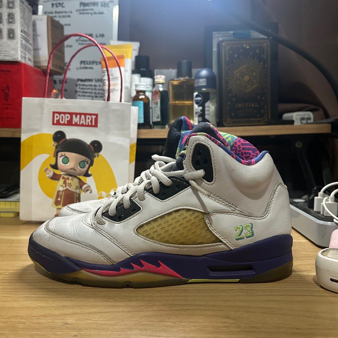 Jordan 5 Alternate Bel Air (Category: Sneakers) located in Tanay. Submitted by mattyall (Listing ID 1357504019, Image 2). Description: Jordan 5 Alternate Bel Air Size 5Y No Box Issue: Yellowing No Box Dirty Authentication is not verified 1000 Negotiable .