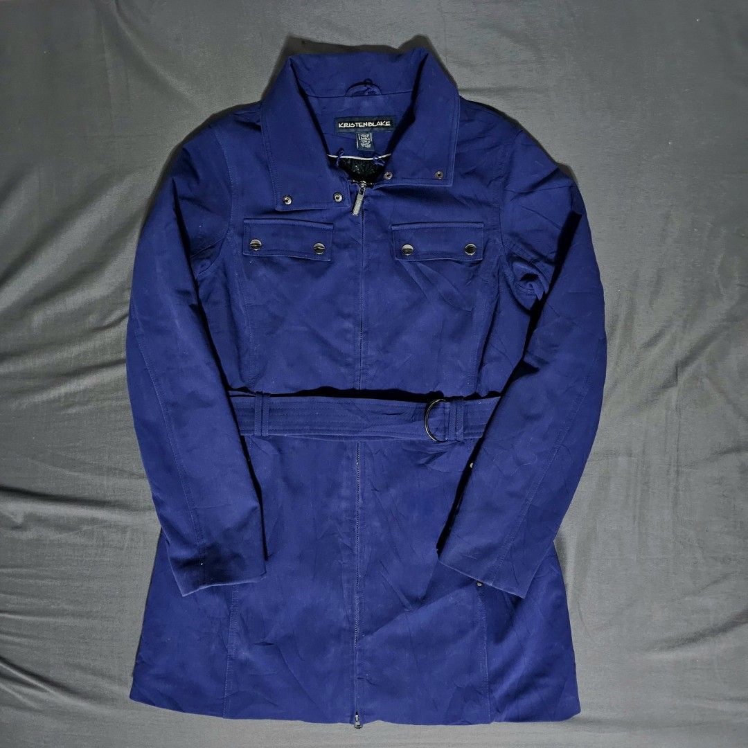 Blue Coat (Category: Coats, Jackets and Outerwear) located in Cavite. Submitted by blarix (Listing ID 1357548902, Image 1). Description: - Fit for Medium frame - once lang nagamit - 22-inch sleeve - 32-inch length - 20-inch width.